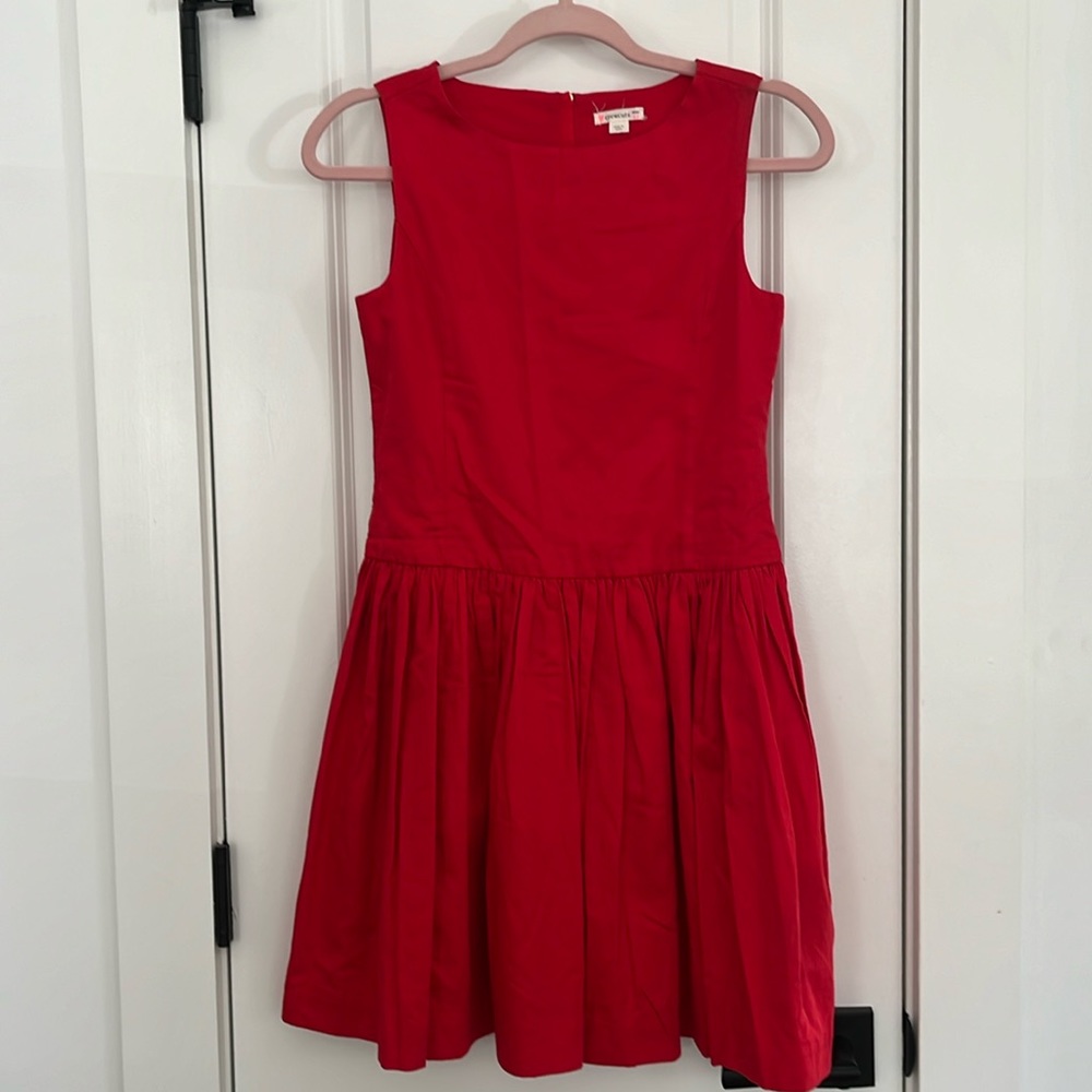 Crewcuts (JCrew) Red Cotton Dress
